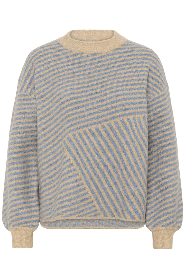Pullover variation de lignes