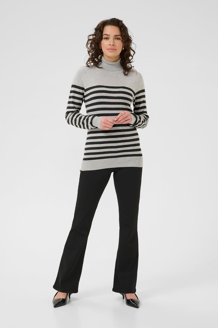 Pull ajusté à rayures Sofia