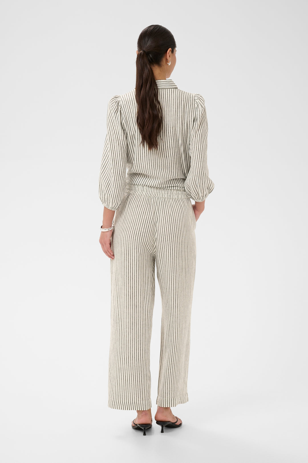 Pantalon en lin Milia – Coupe ample fluide et confort élastique