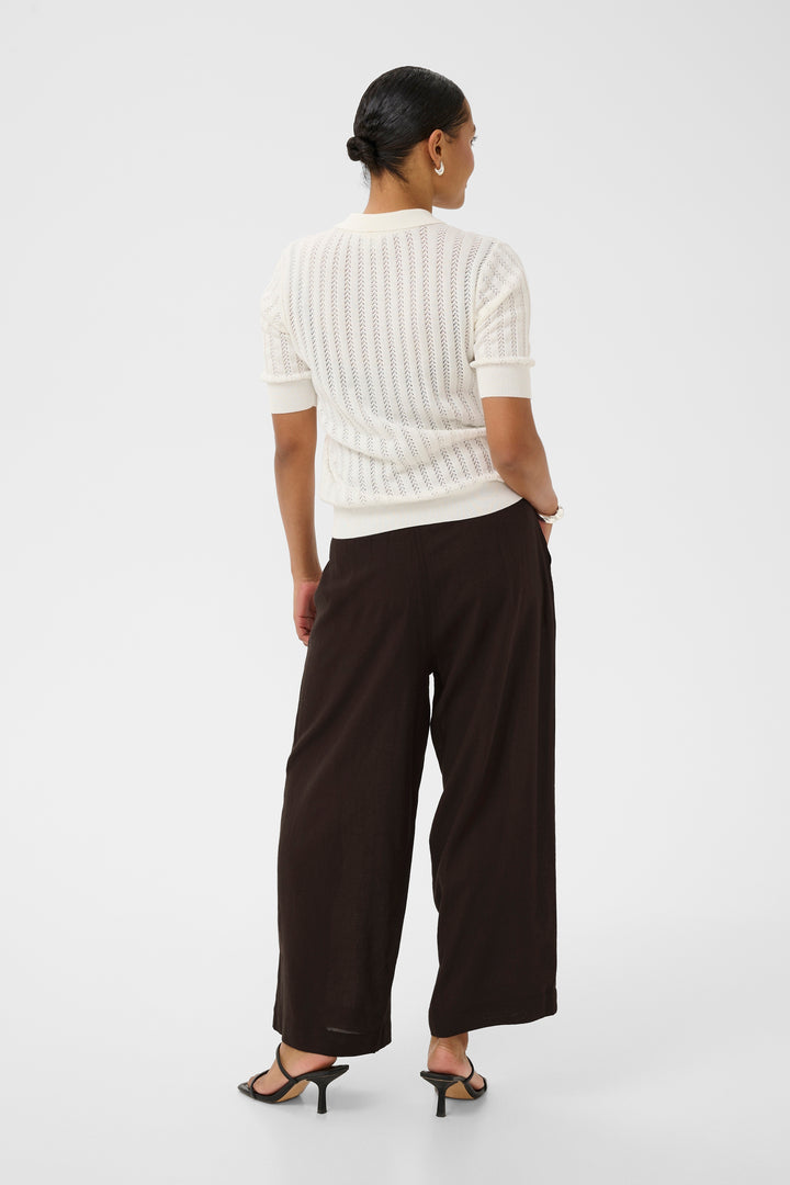 Pantalon en lin Milia – Coupe ample fluide et confort élastique