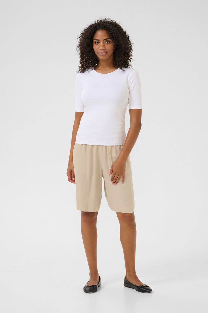 Milia Linen Blend Bermuda Shorts - Comfort and Natural Style