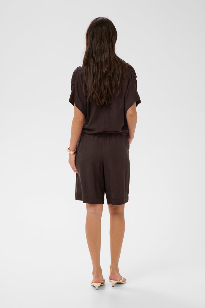 Milia Linen Blend Bermuda Shorts - Comfort and Natural Style
