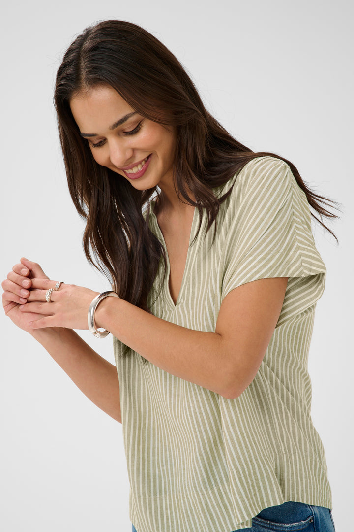 Milia Lightweight Linen Blouse - Loose fit and minimalist style