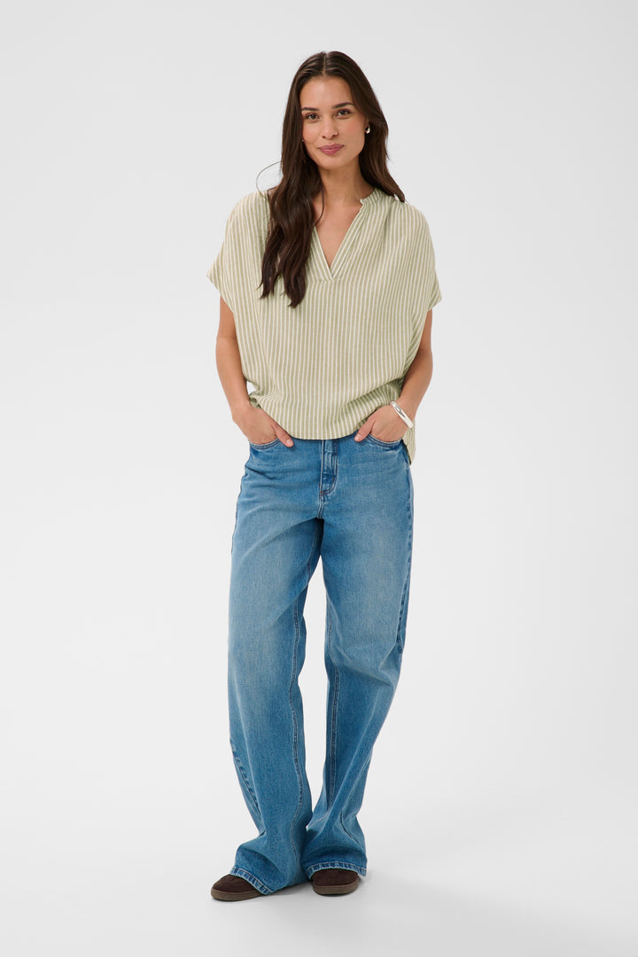 Milia Lightweight Linen Blouse - Loose fit and minimalist style