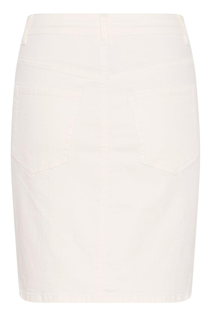 Jupe en coton extensible Karla - Coupe ajustée