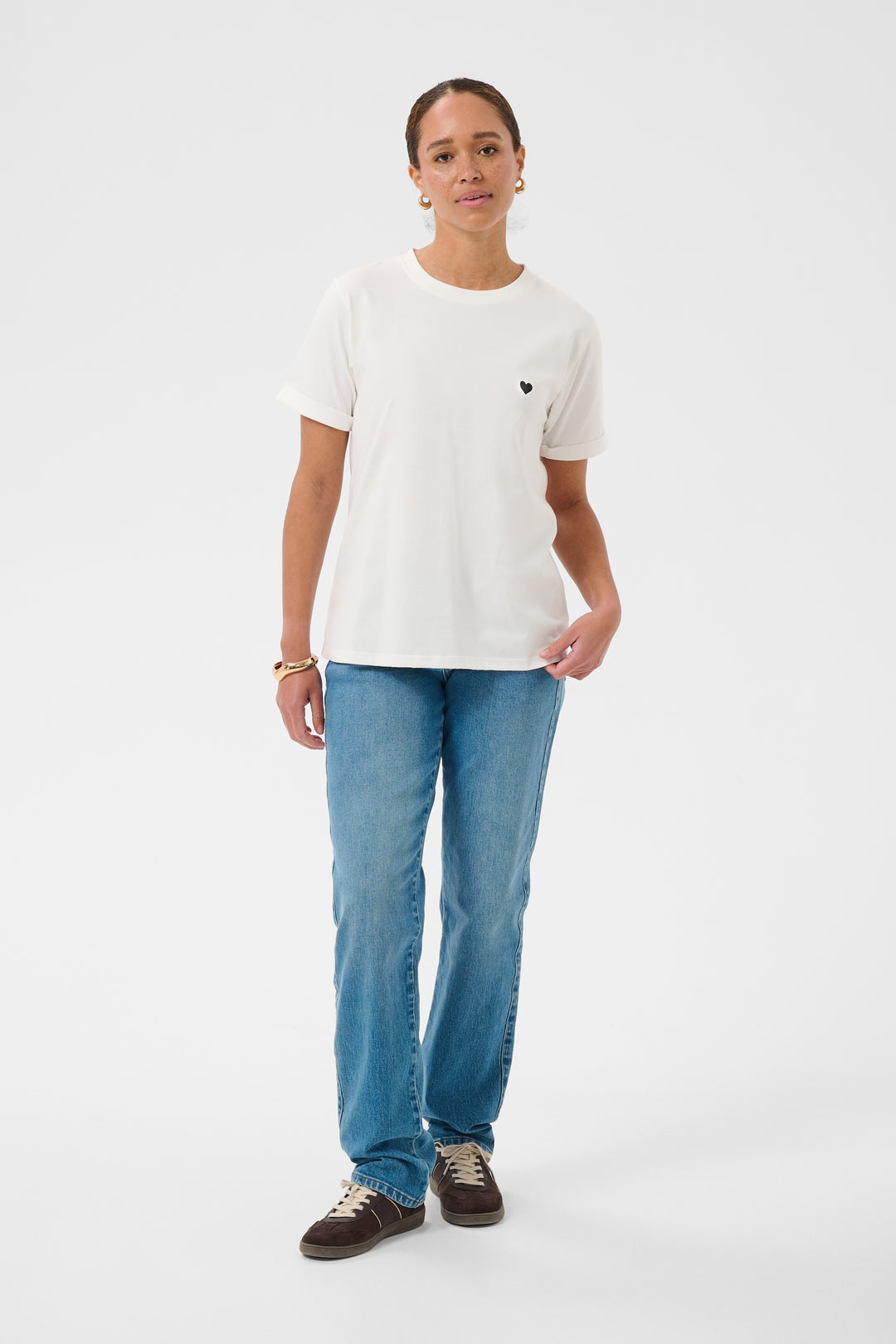 Le t-shirt Heart - À manches courtes et 100% coton
