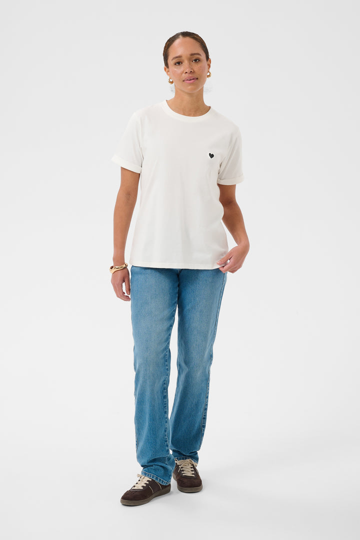 Le t-shirt Heart - À manches courtes et 100% coton