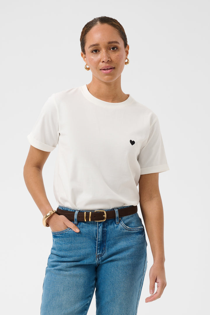 Le t-shirt Heart - À manches courtes et 100% coton