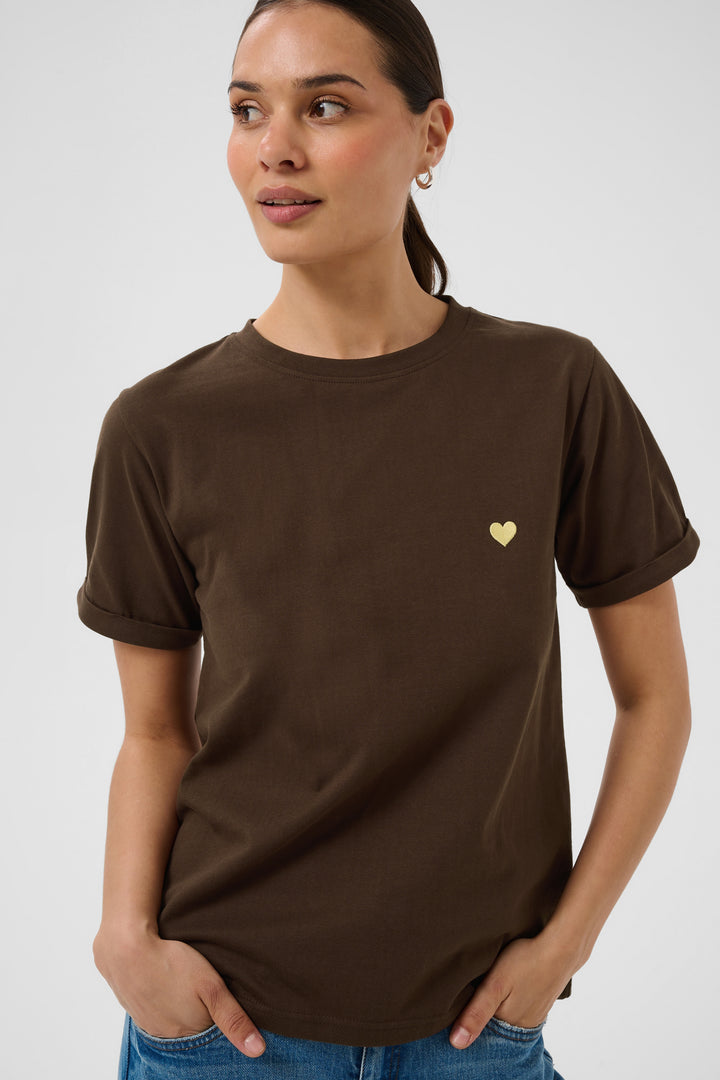 Le t-shirt Heart - À manches courtes et 100% coton