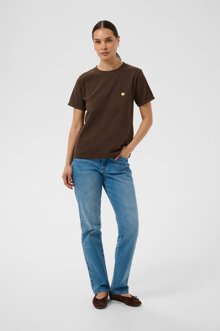 Le t-shirt Heart - À manches courtes et 100% coton