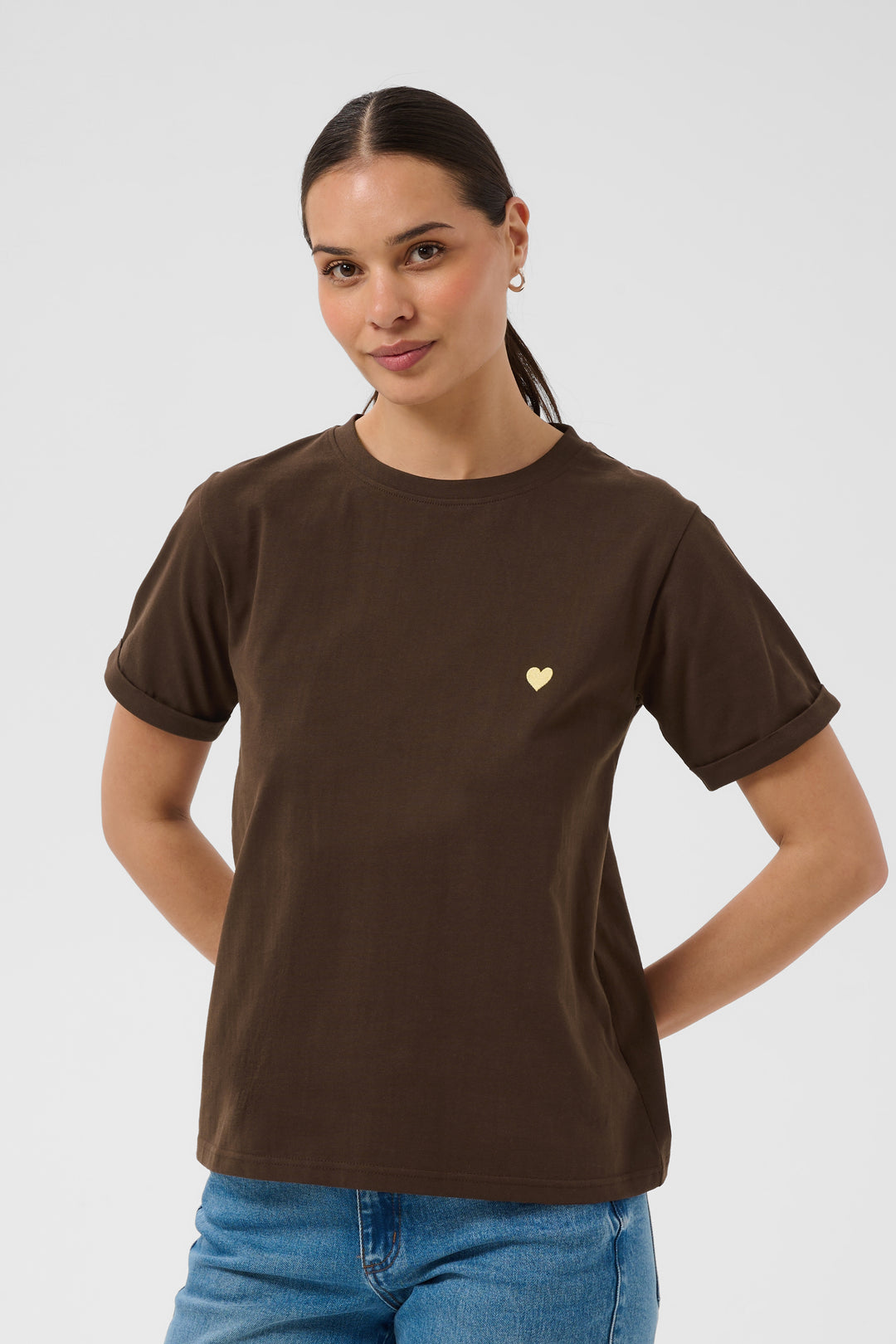 Le t-shirt Heart - À manches courtes et 100% coton