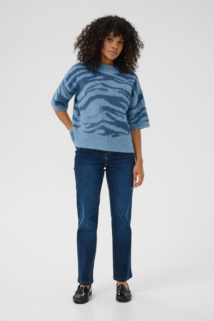 Pull ample à manches coudes Maelis