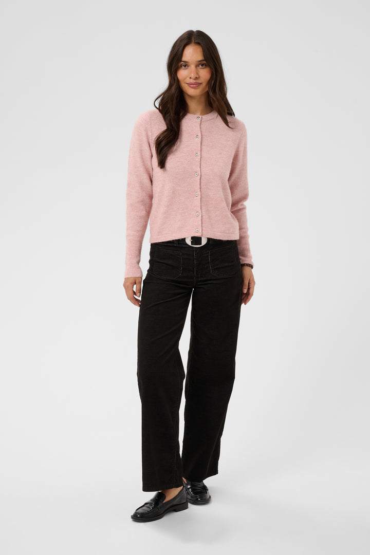 Cardigan classique Niel – Avec encolure ronde et fermeture boutonnée