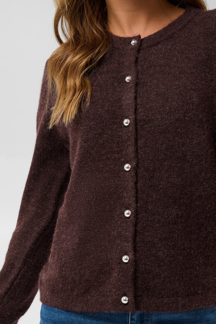 Cardigan classique Niel – Avec encolure ronde et fermeture boutonnée
