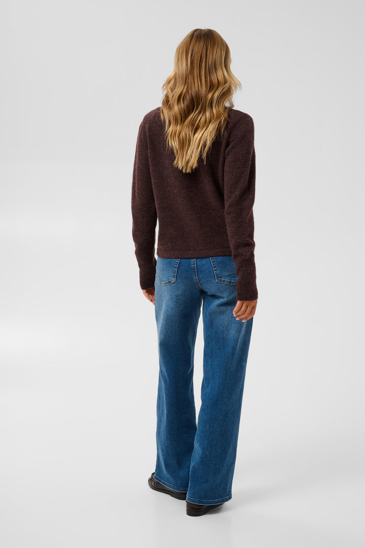Cardigan classique Niel – Avec encolure ronde et fermeture boutonnée