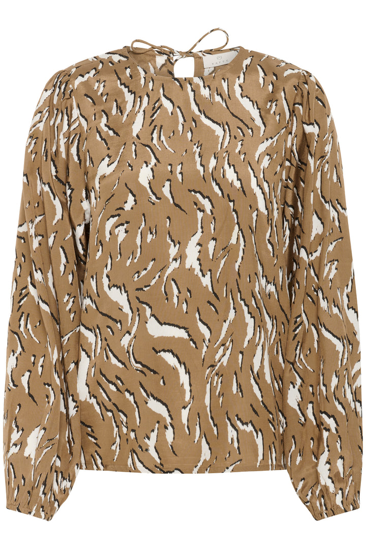 Blouse ample à manches ballon Alina