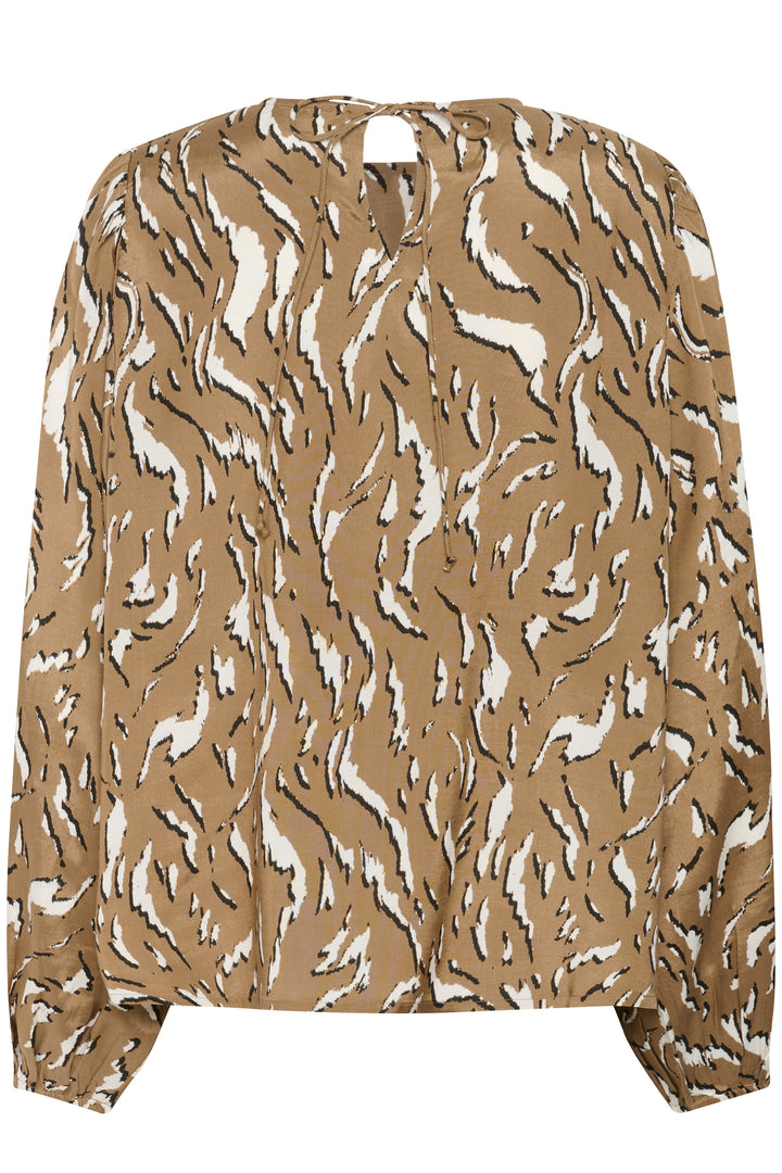 Blouse ample à manches ballon Alina