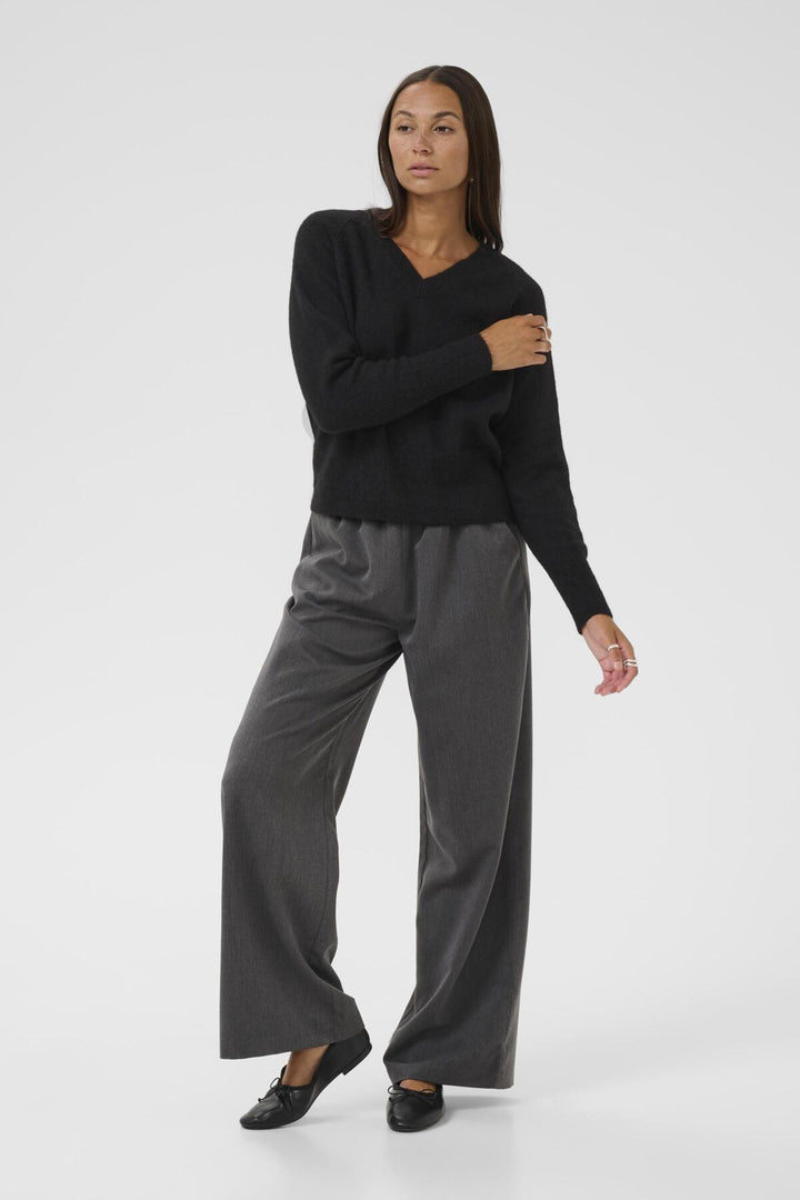 Pull moelleux à col en v Niel