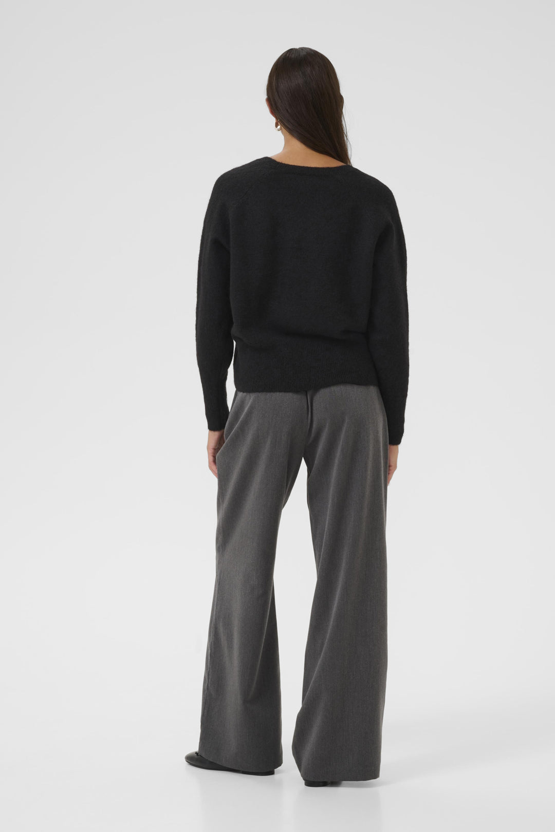 Pull moelleux à col en v Niel