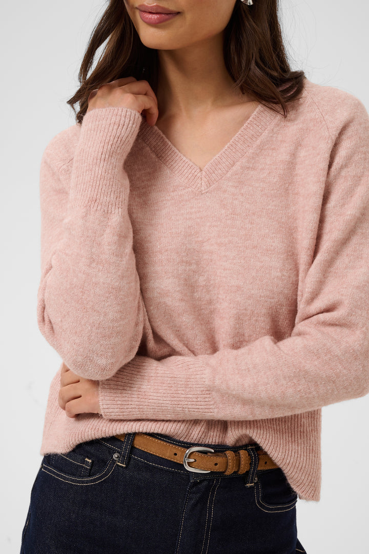 Pull col V moelleux Niel – Tricot doux au style polyvalent