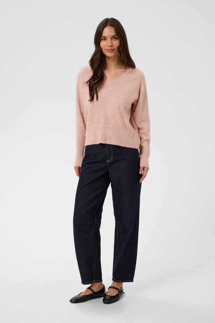 Pull col V moelleux Niel – Tricot doux au style polyvalent
