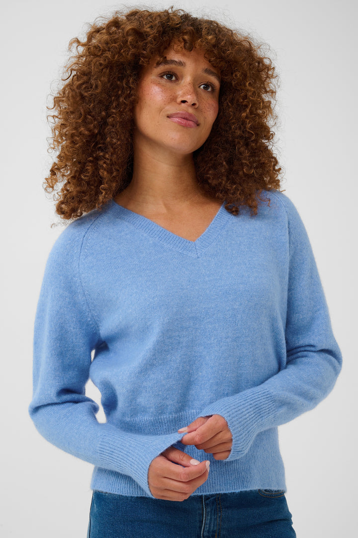 Pull col V moelleux Niel – Tricot doux au style polyvalent