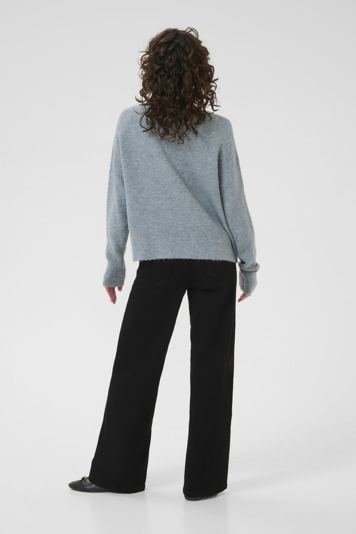 Pull moelleux à col en v Niel