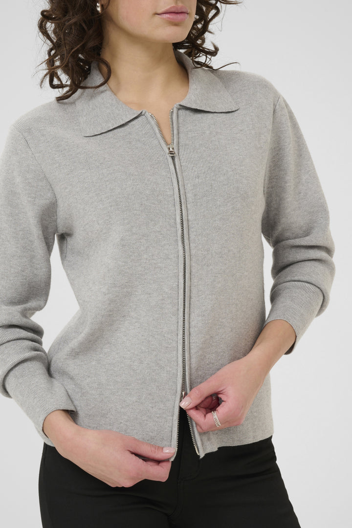 Cardigan polo à zip Visja