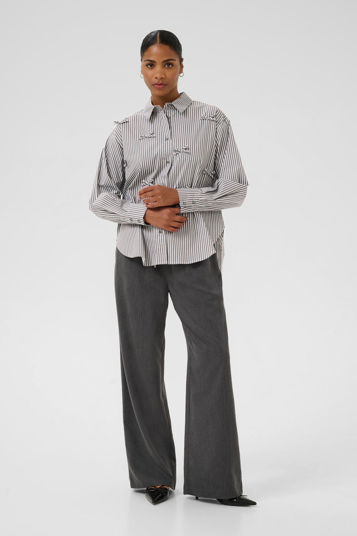 Chemise lignée à bouclettes Marianne