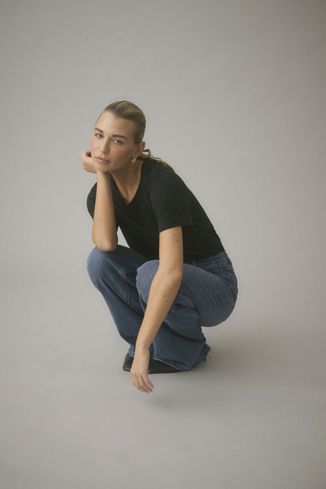 Jean à coupe large Brook - Denim moderne et silhouette élancée