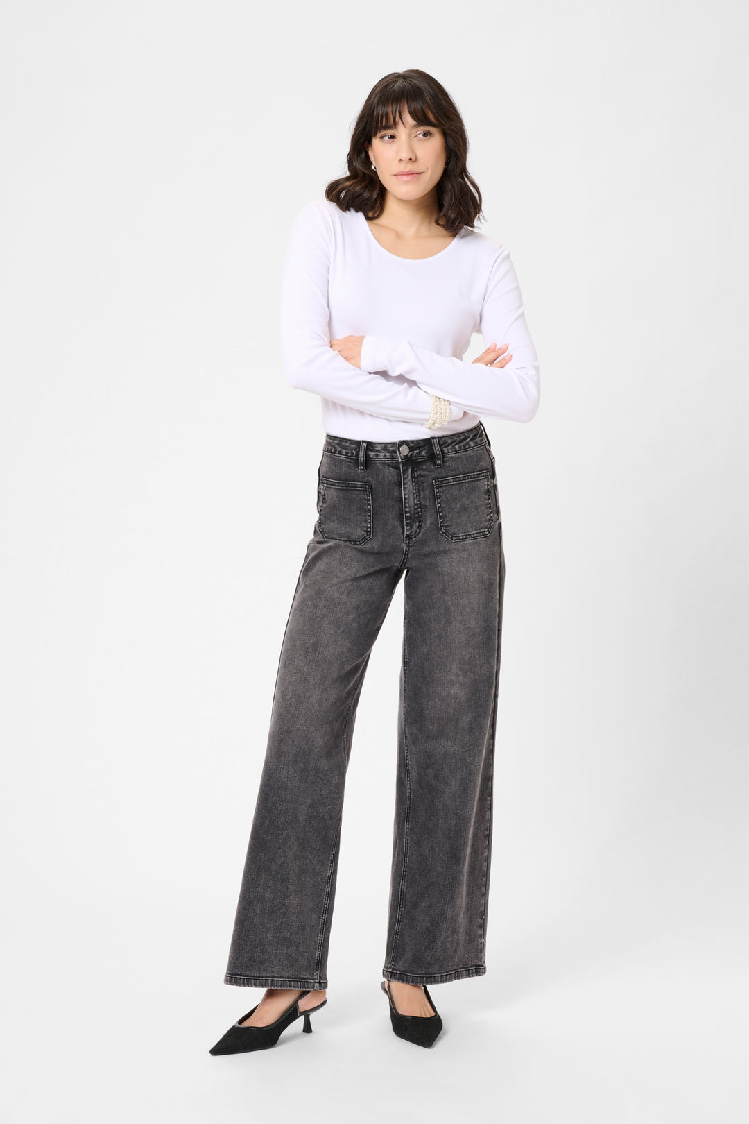 Jeans à coupe large Brook - Denim moderne et silhouette élancée