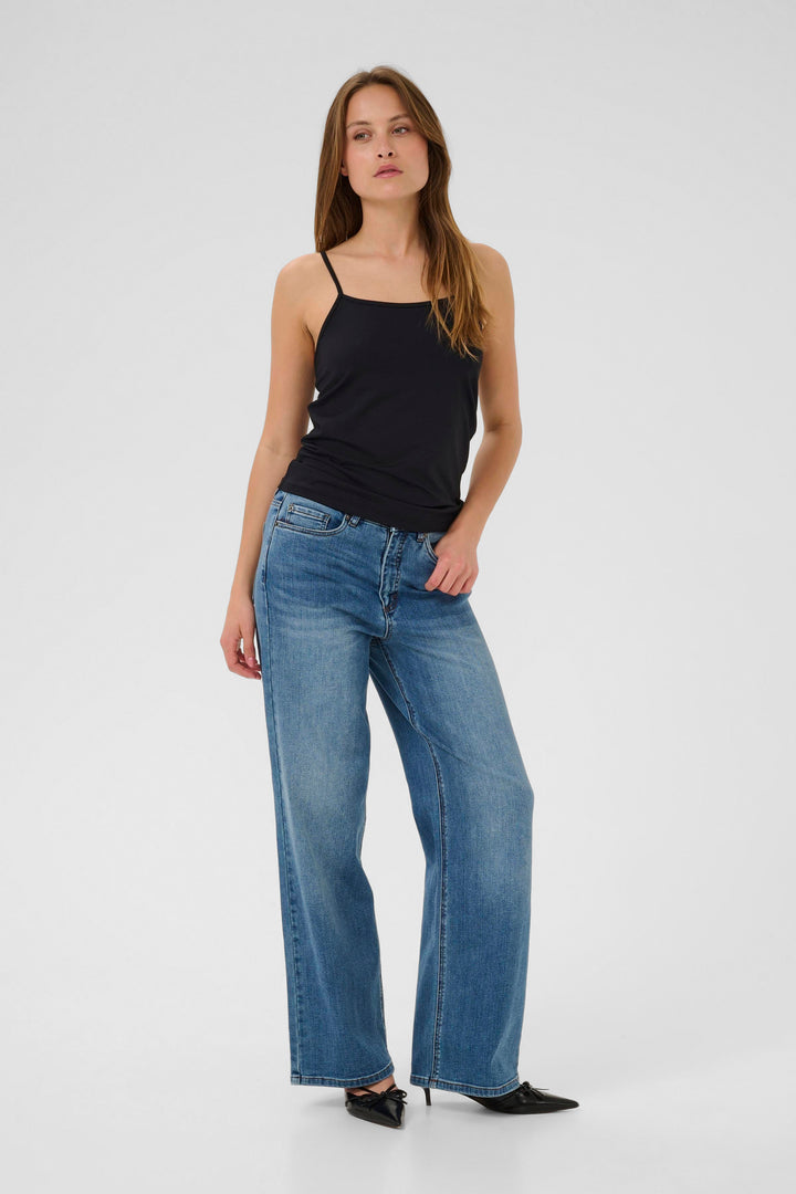 Camisole à fines bretelles Arina - Essentiel ajusté et extensible