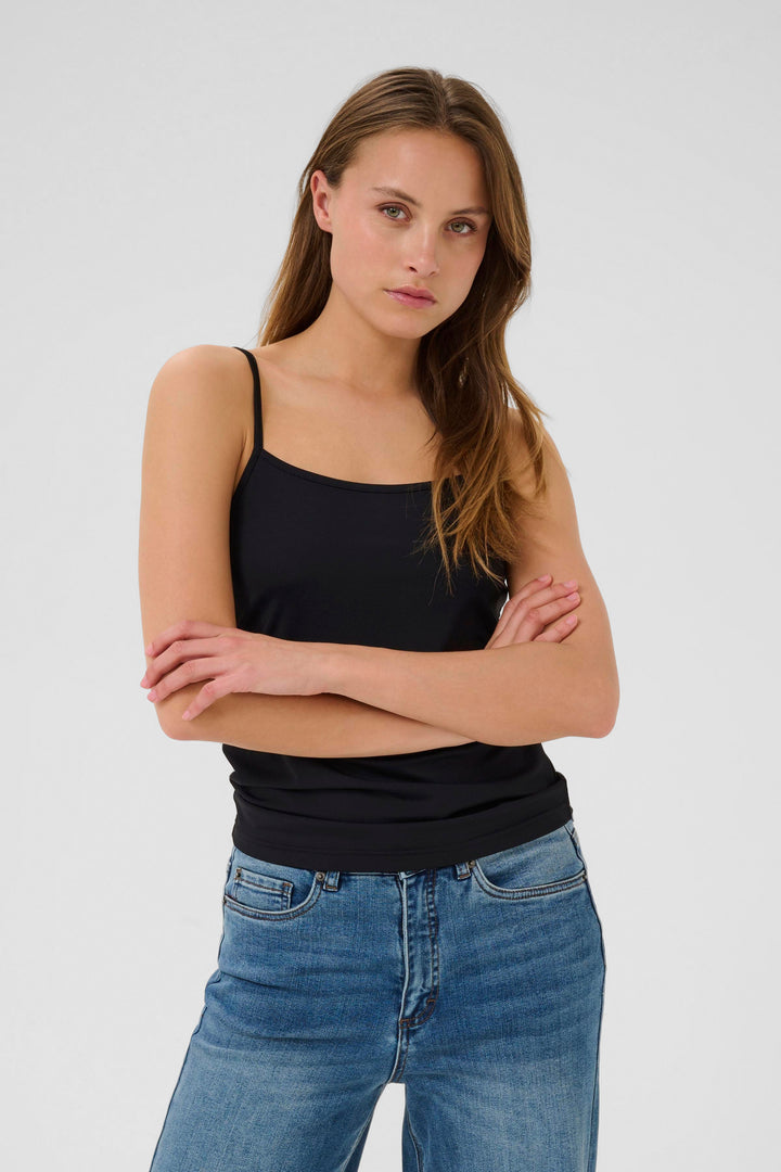 Camisole à fines bretelles Arina - Essentiel ajusté et extensible