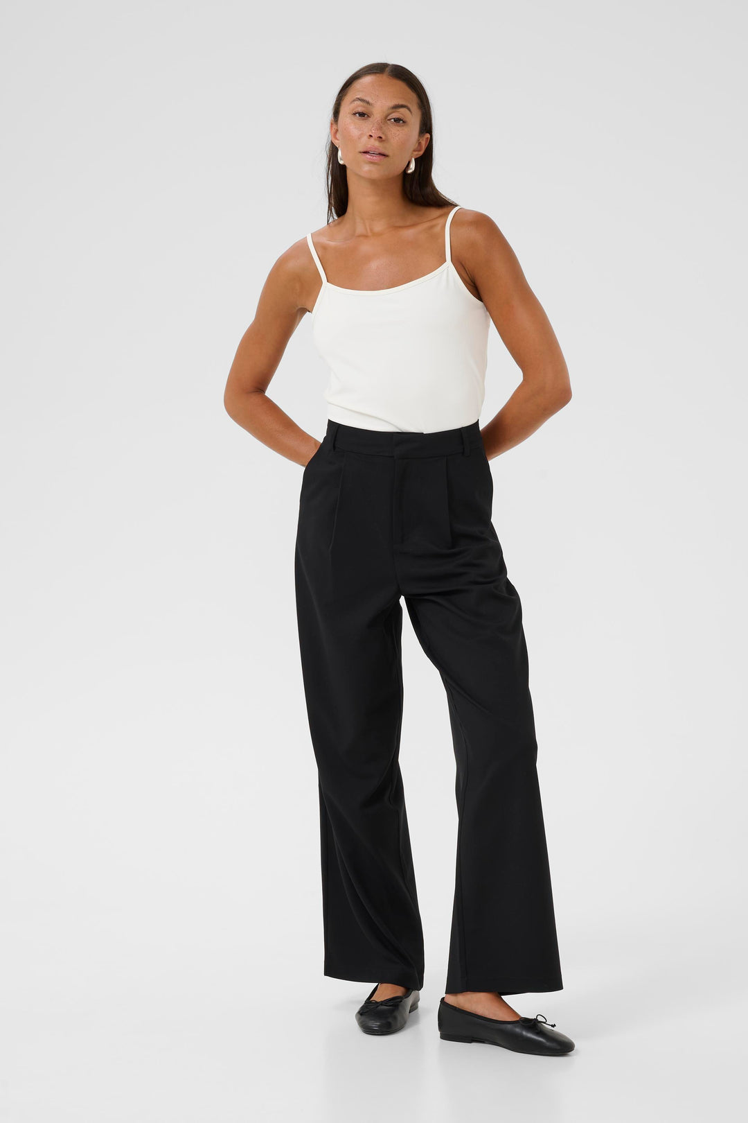 Camisole à fines bretelles Arina - Essentiel ajusté et extensible