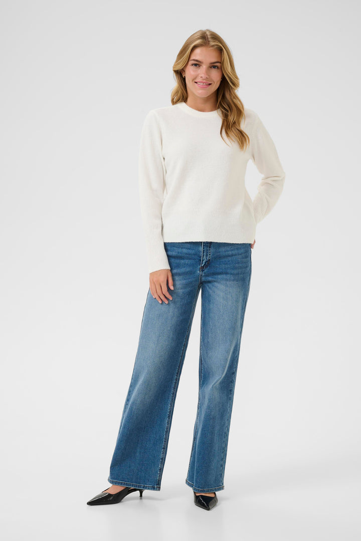 Pull moelleux à col rond Niel