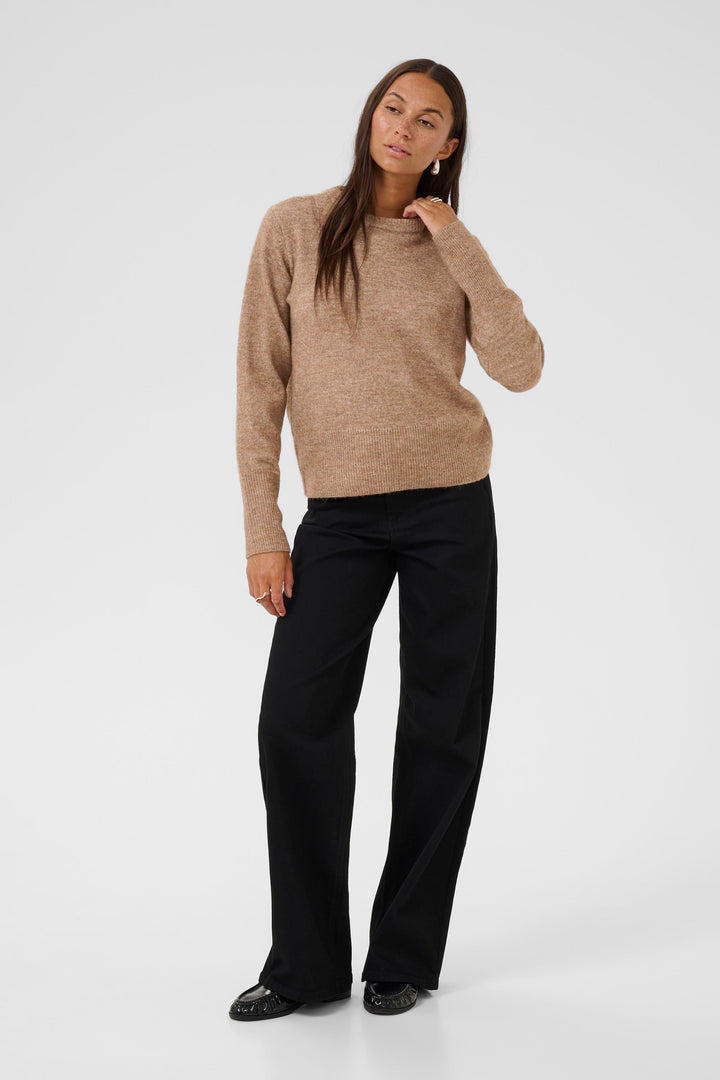 Pull moelleux à col rond Niel