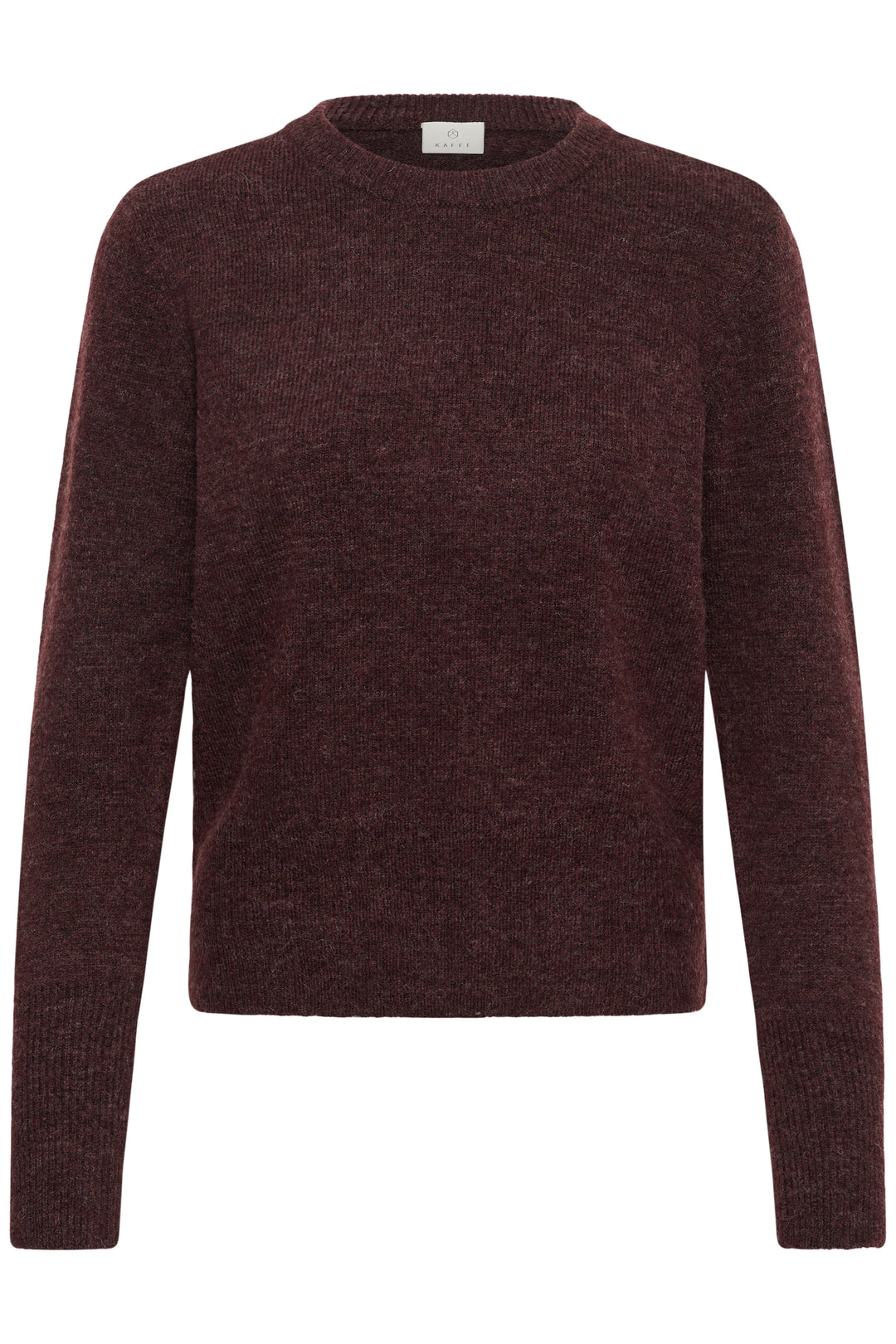 Pull moelleux à col rond Niel - Mélange de polyester recyclé