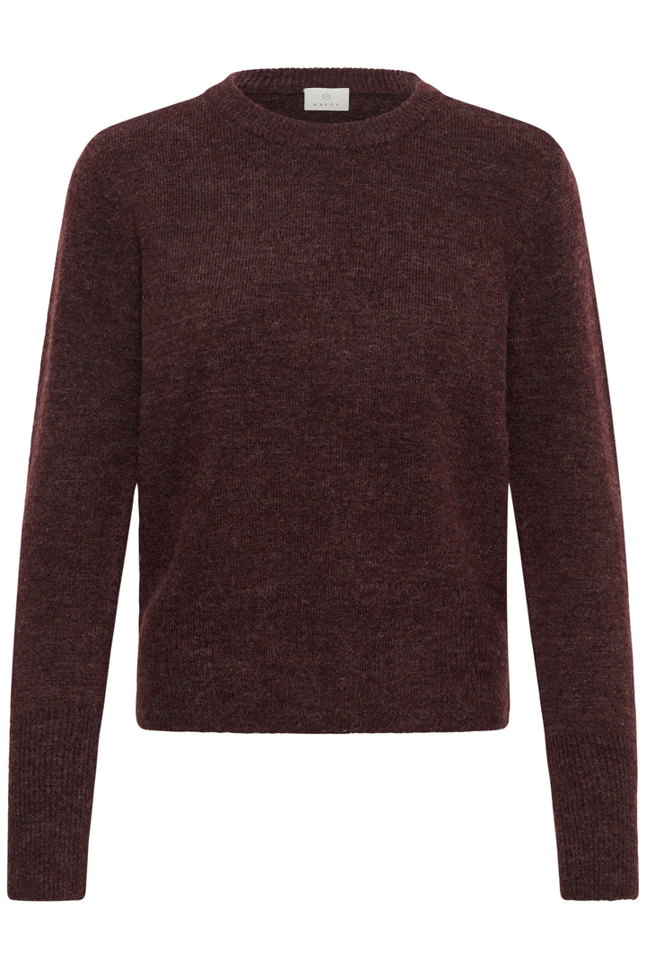 Pull moelleux à col rond Niel - Mélange de polyester recyclé
