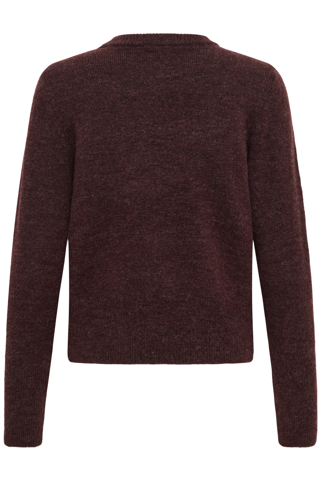 Pull moelleux à col rond Niel - Mélange de polyester recyclé