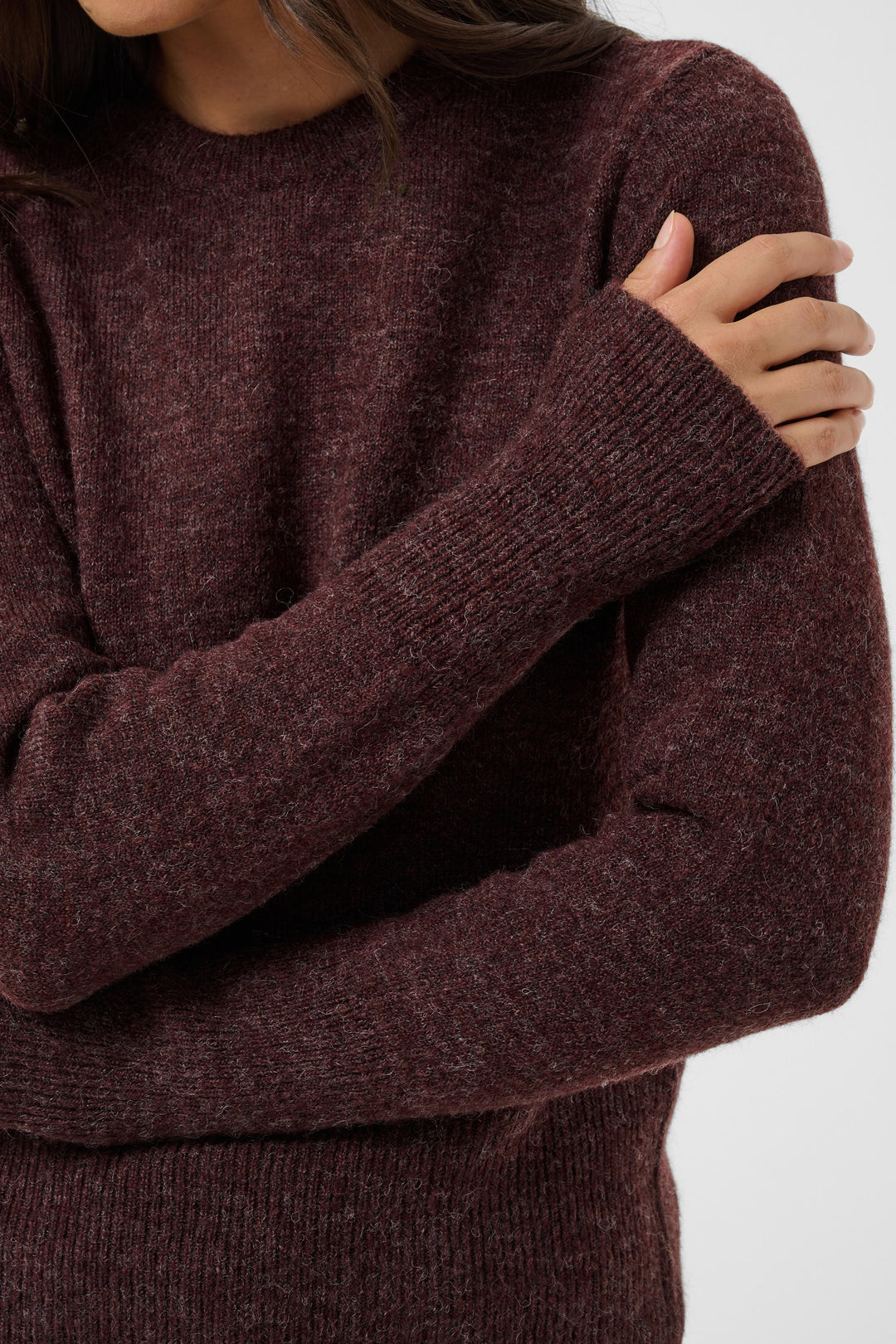 Niel soft crew-neck sweater