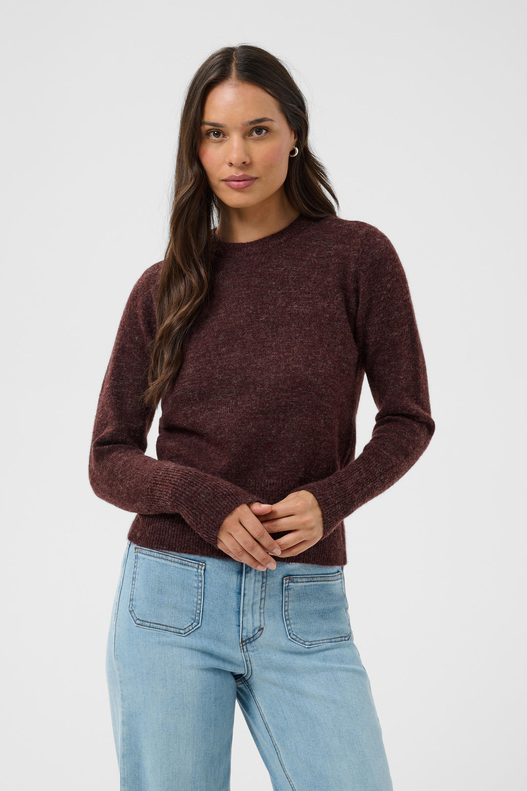 Niel soft crew-neck sweater
