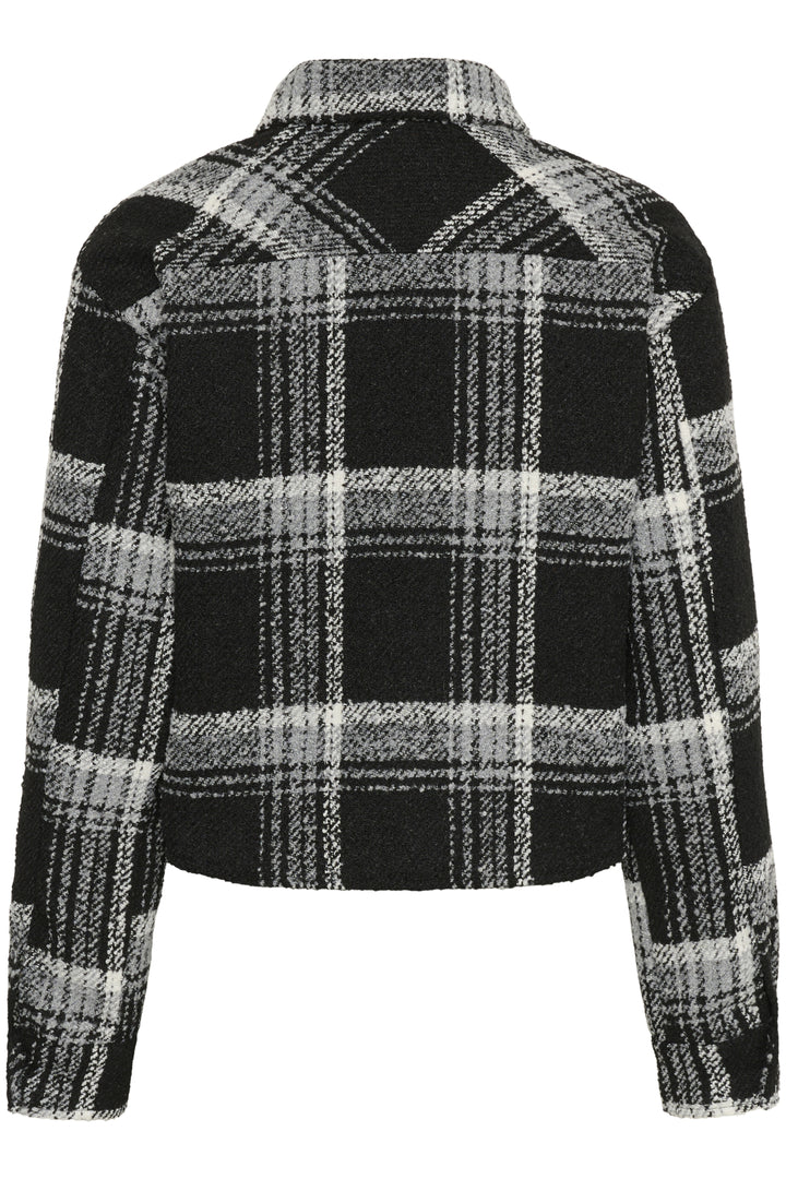 Chemise à carreaux contrastés Lily