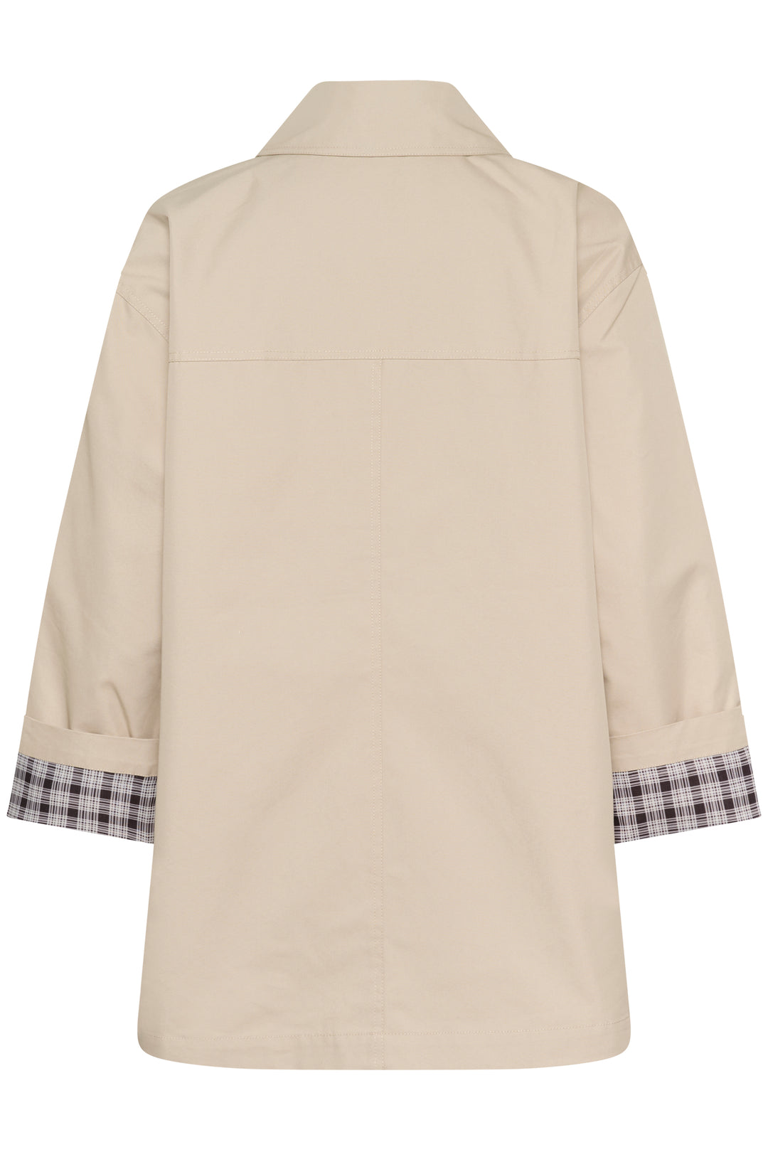 Manteau à détails contrastants Valentina