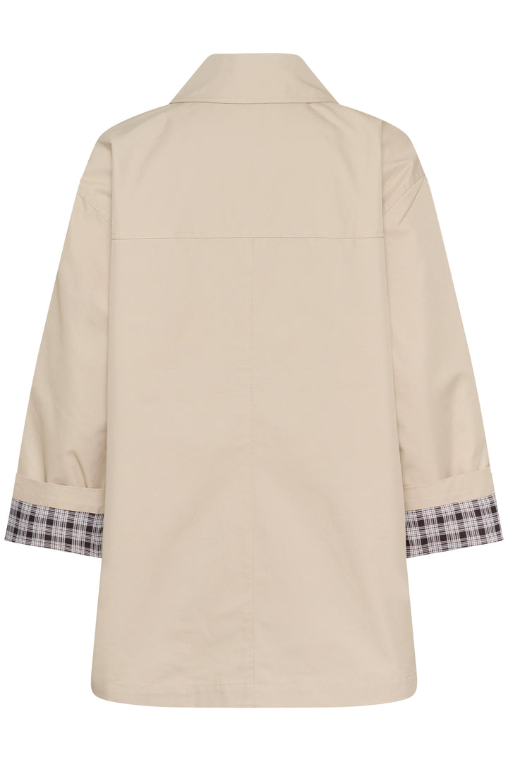 Manteau à détails contrastants Valentina