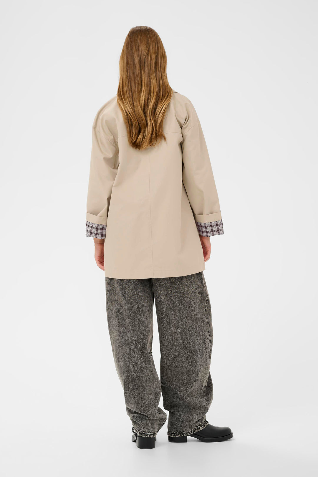 Manteau à détails contrastants Valentina