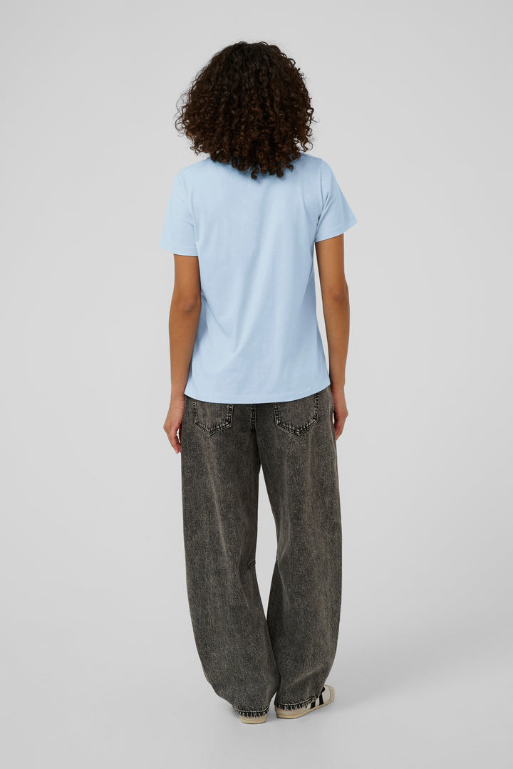 T-shirt à imprimé floral discret Jéan