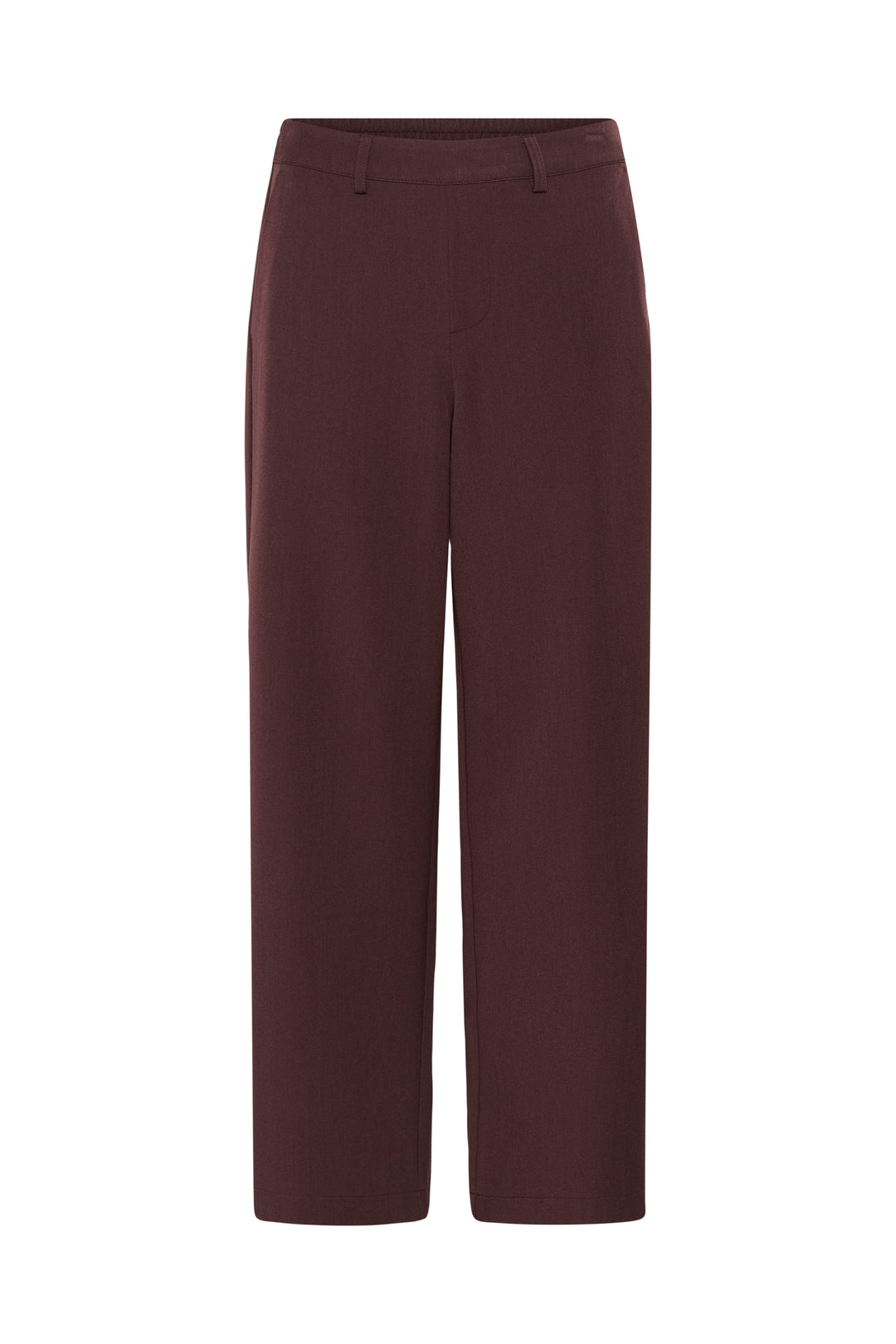 Pantalon Valley pants - Le pantalon long ajusté à taille haute en tissu extensible fluide