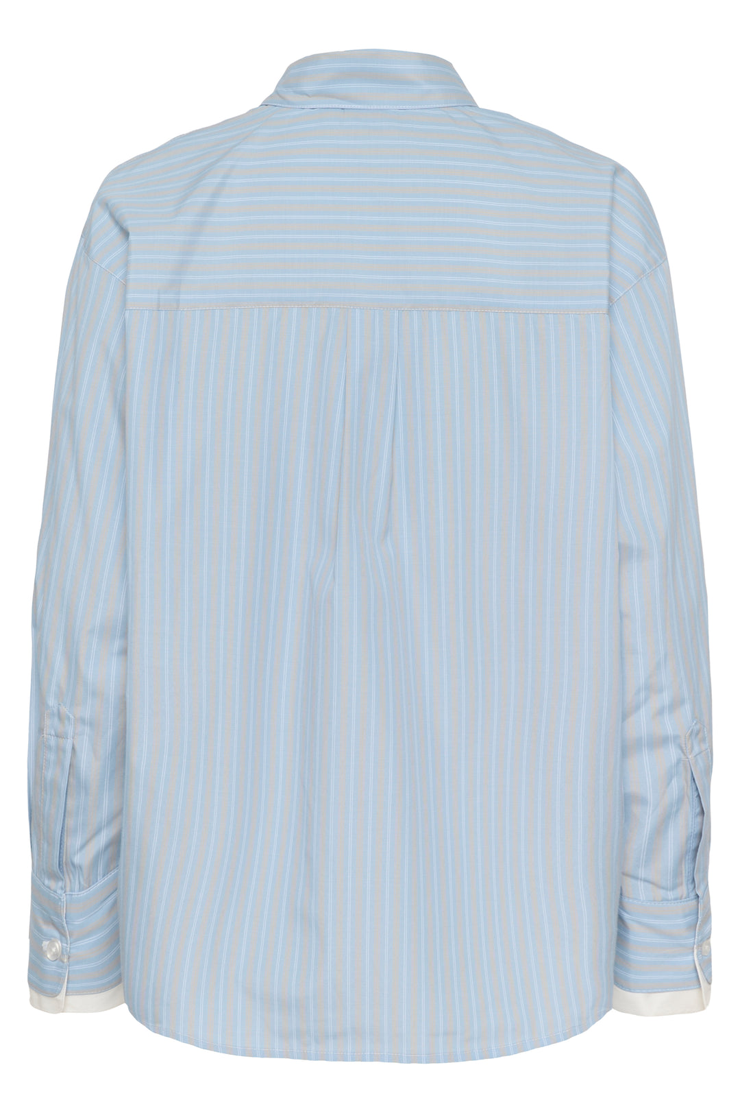 Chemise oversize à fines rayures Levia