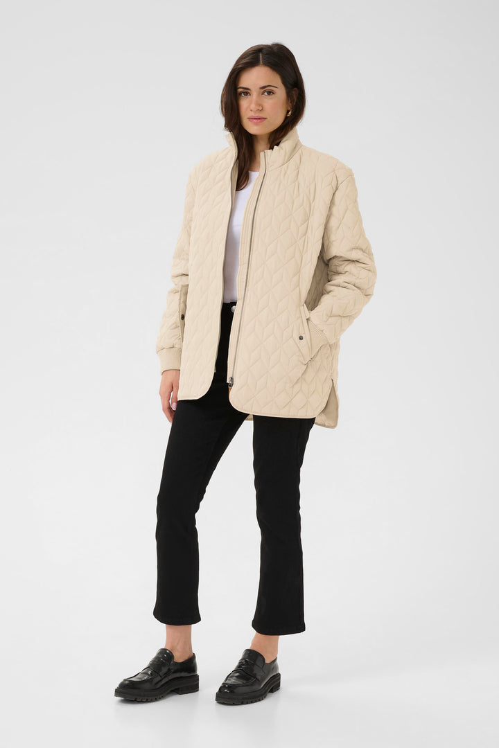 Manteau matelassée décontractée Leila