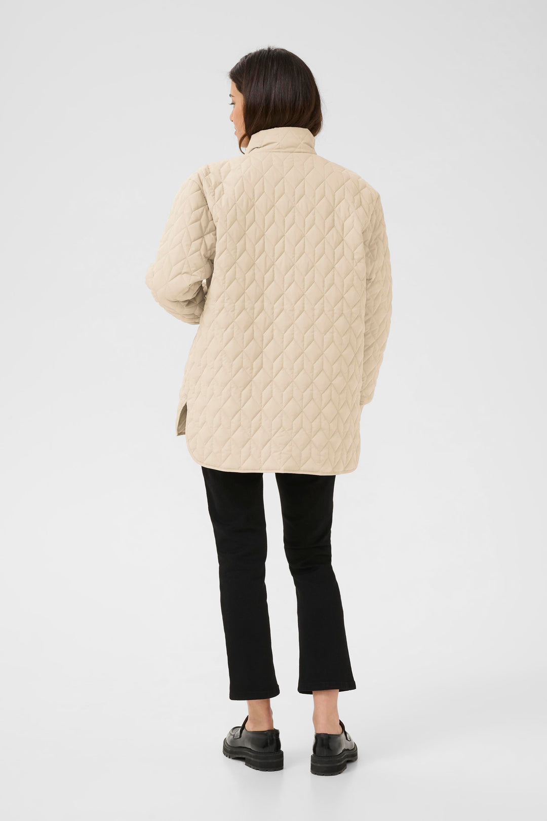 Manteau matelassée décontractée Leila